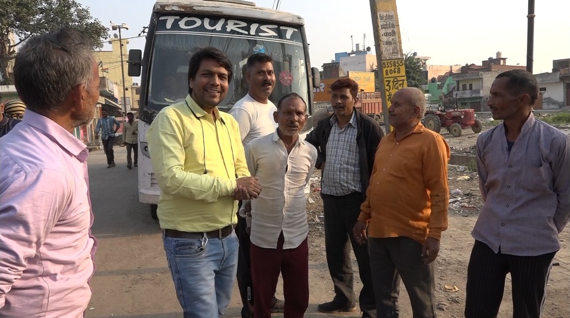 Some happiness moments with villagers